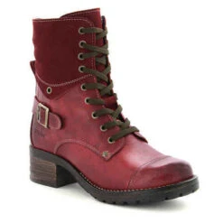 Crave Combat Boot 10 Crave Combat Boot -Selected Fashion Shoes Store 16023 RED l