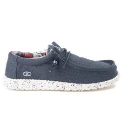 Hey Dude Wally Stretch -Selected Fashion Shoes Store 21315 BLUE l