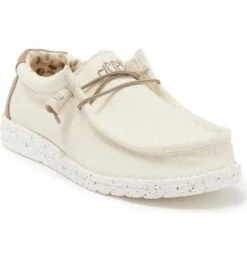 Hey Dude Wally Stretch -Selected Fashion Shoes Store 21315 IVORY l
