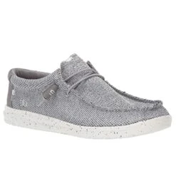 Hey Dude Men's Wally Free -Selected Fashion Shoes Store 26403 LIGHTGREY l