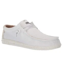 Hey Dude Men's Wally Free -Selected Fashion Shoes Store 26403 TOTALWHITE l