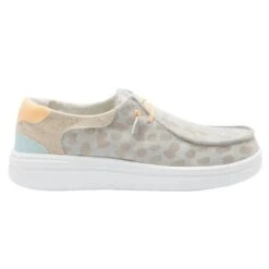 Hey Dude Wendy Rise -Selected Fashion Shoes Store 27339 LEOPARDAZURE l