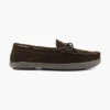 Florsheim Cozzy Tie Slipper In Chocolate