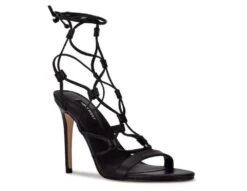 Nine West Mix Sandal -Selected Fashion Shoes Store 30208 BLACK l