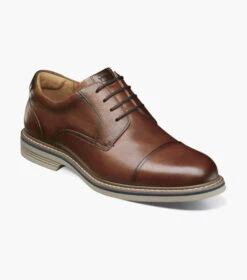 Florsheim Norwalk Cap Toe Cognac